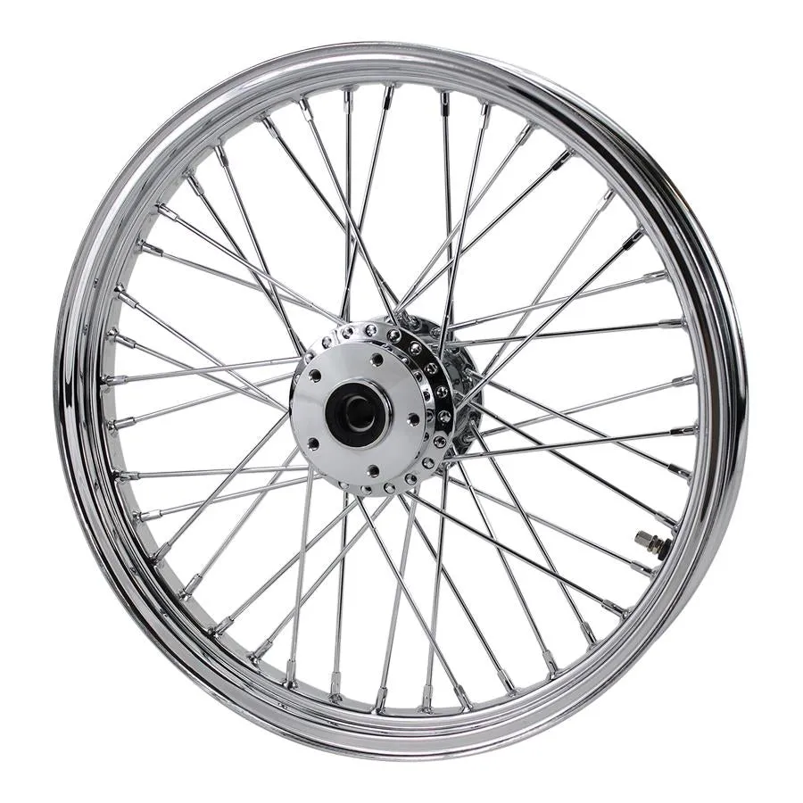Chrome Rear Scrambler Wheel 40 spoke 18"x 2.5" Fits Sportster 1982-2003