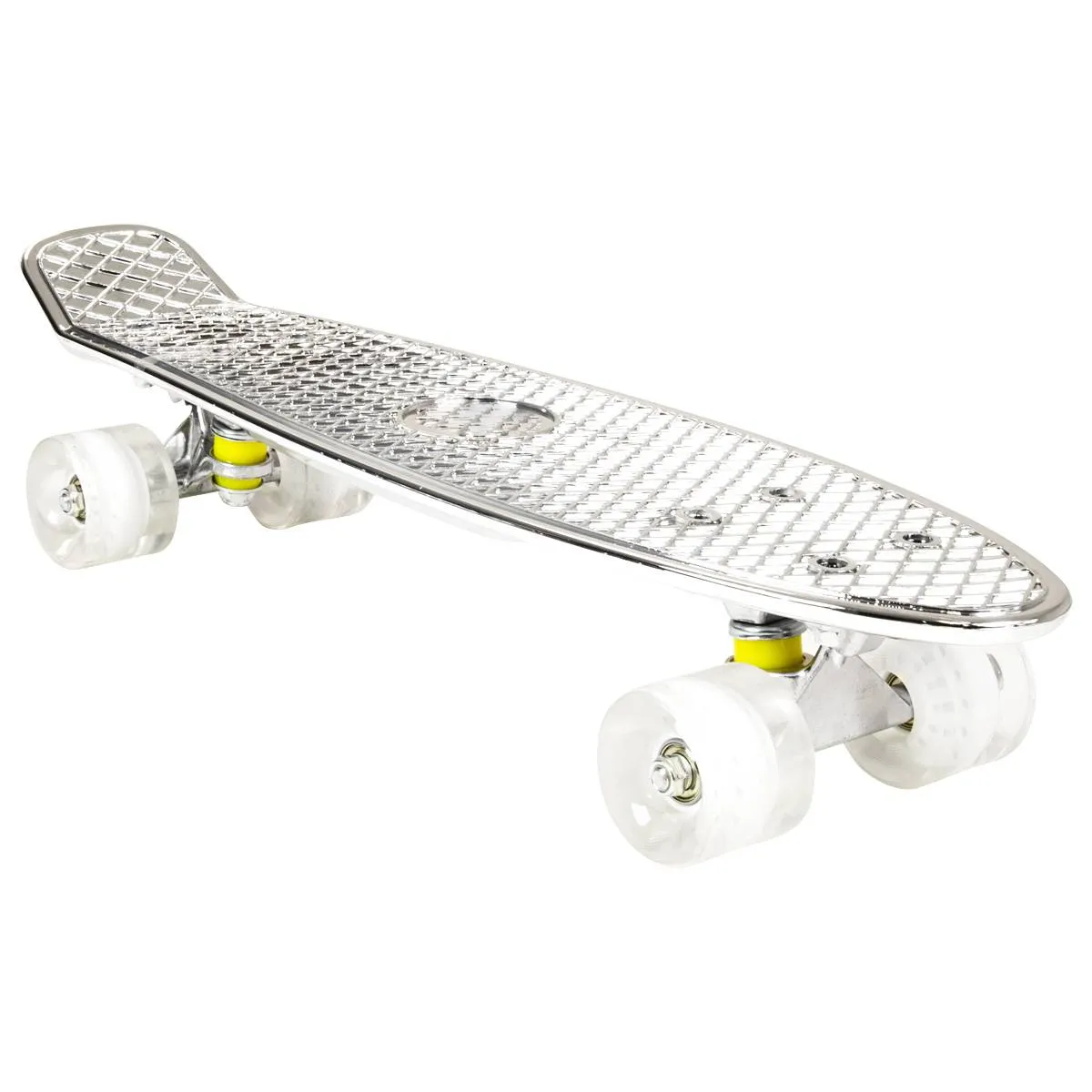 Chrome Skateboard Cruiser 22" (Silver)