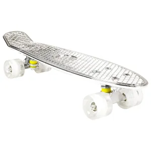 Chrome Skateboard Cruiser 22" (Silver)