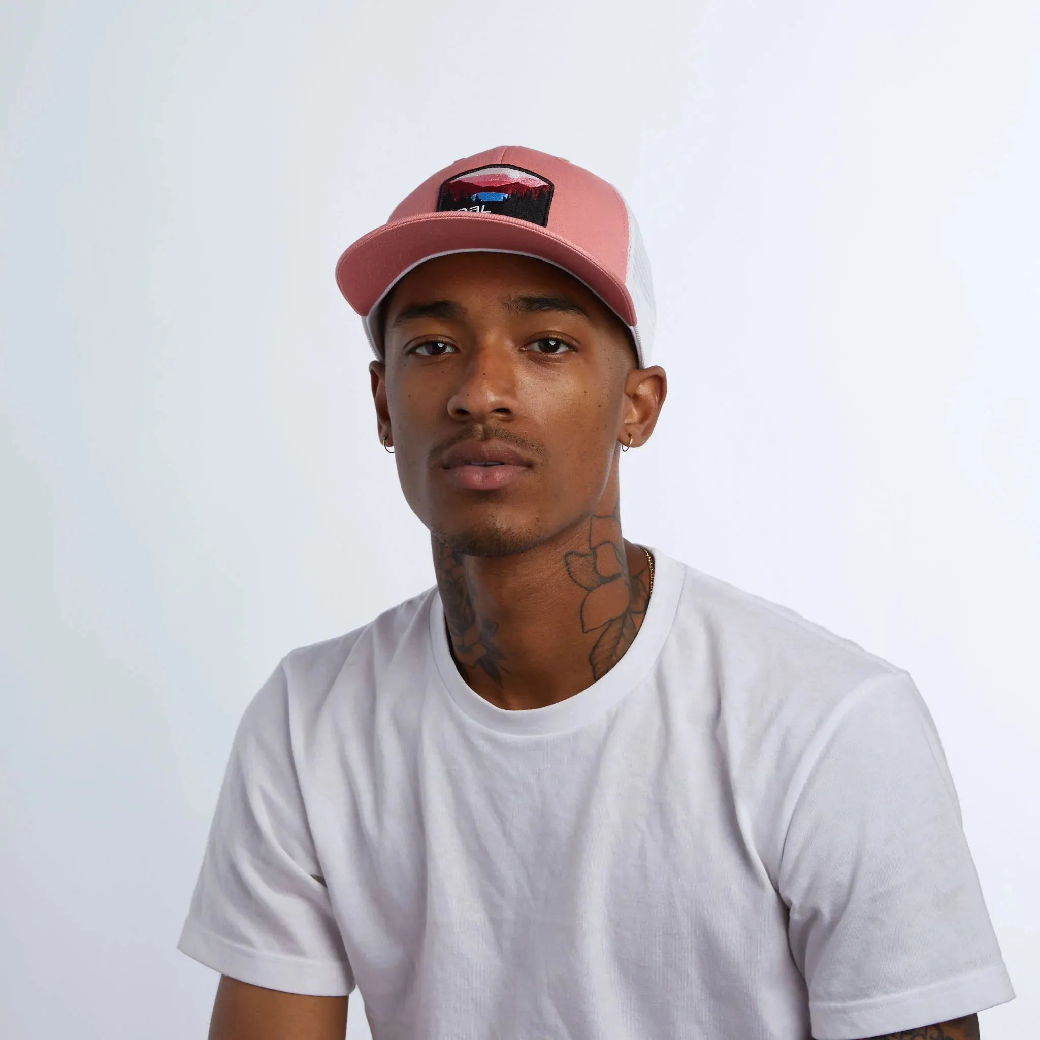 Coal The Hauler Low Profile Trucker Cap - Dusty Rose