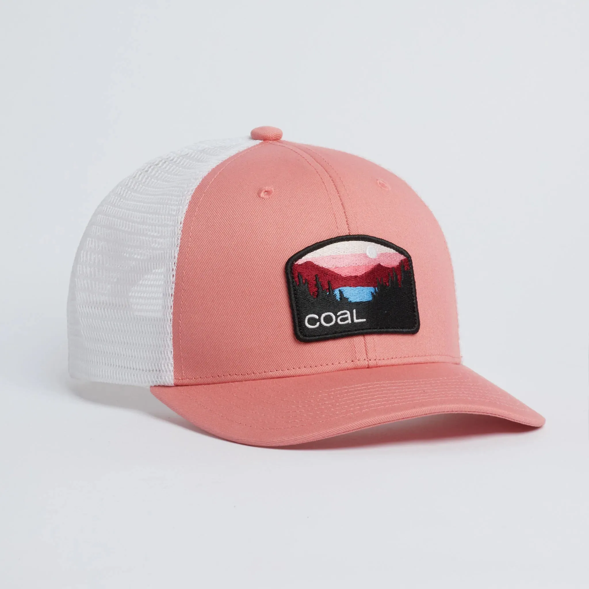 Coal The Hauler Low Profile Trucker Cap - Dusty Rose