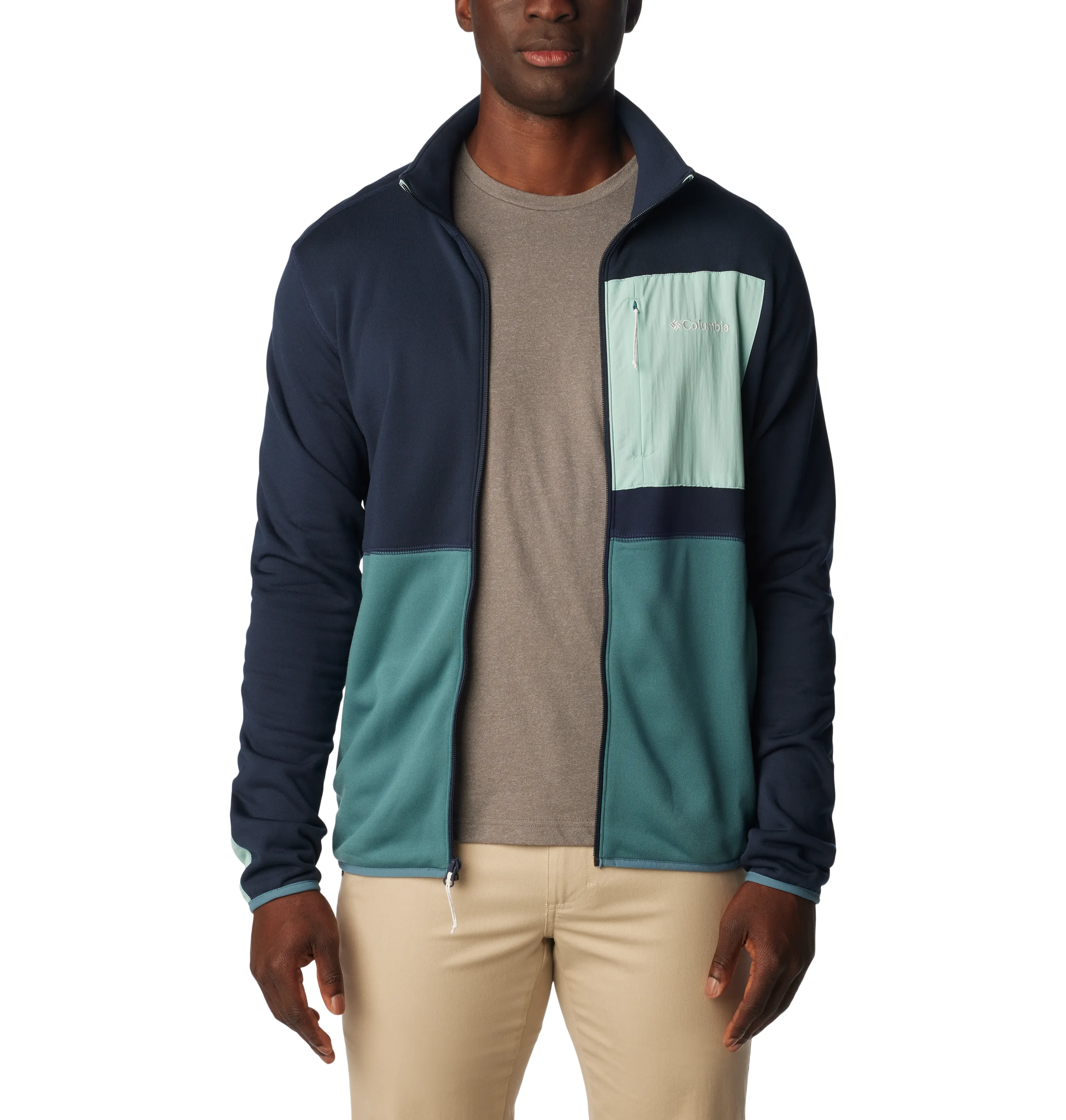 COLUMBIA HIKE FULL ZIP - COLLEGIATE NAVY