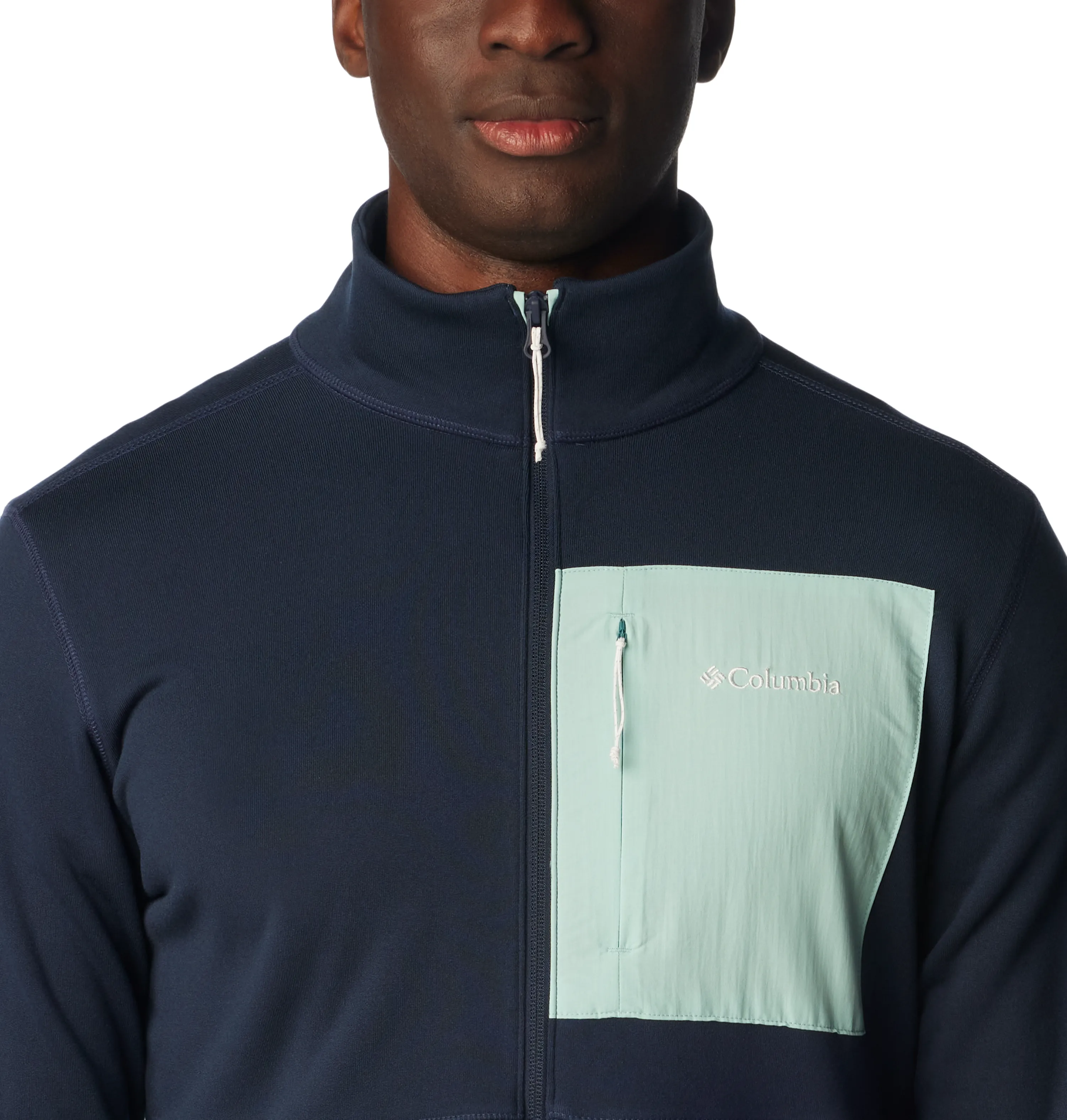 COLUMBIA HIKE FULL ZIP - COLLEGIATE NAVY