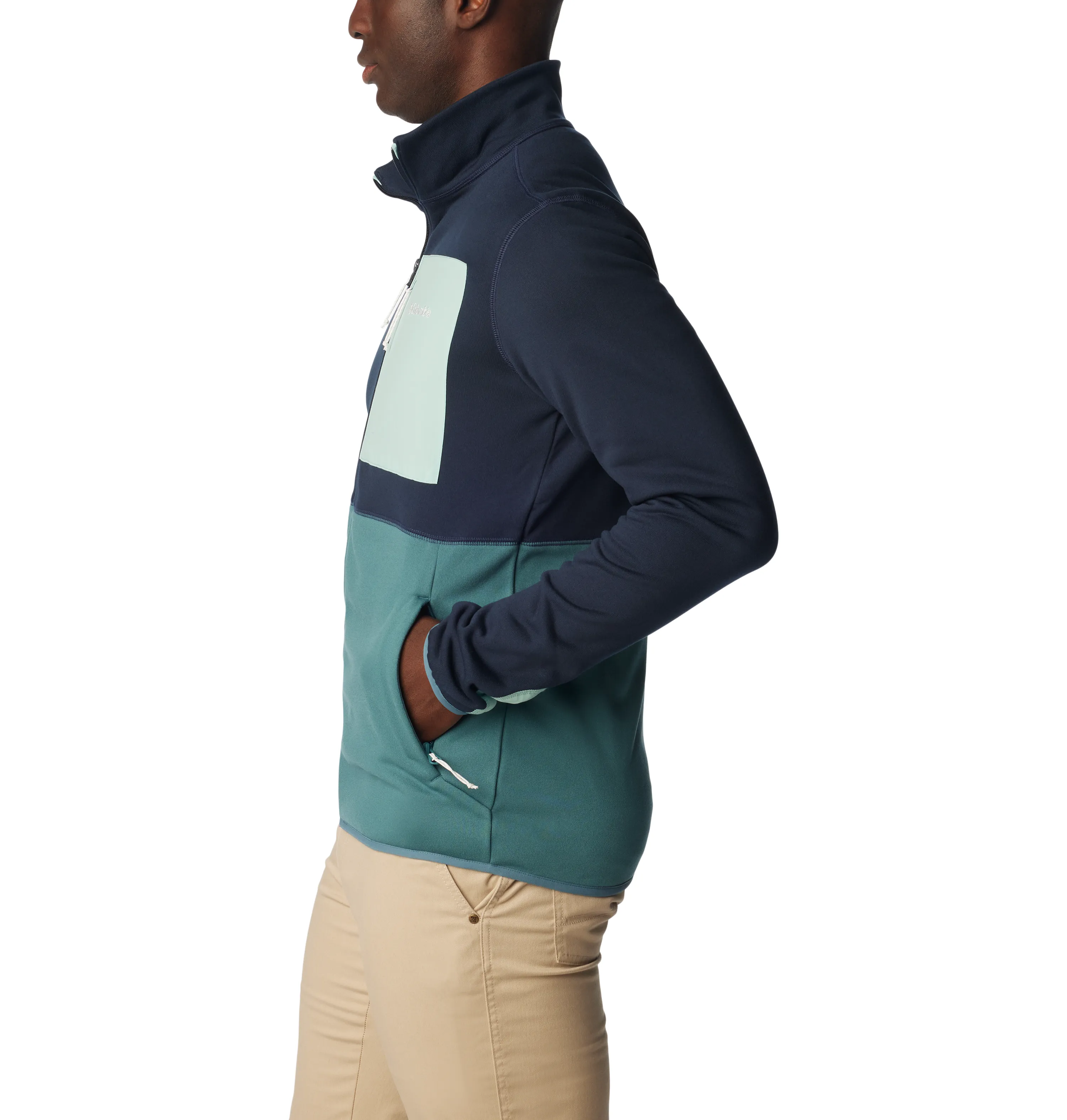 COLUMBIA HIKE FULL ZIP - COLLEGIATE NAVY