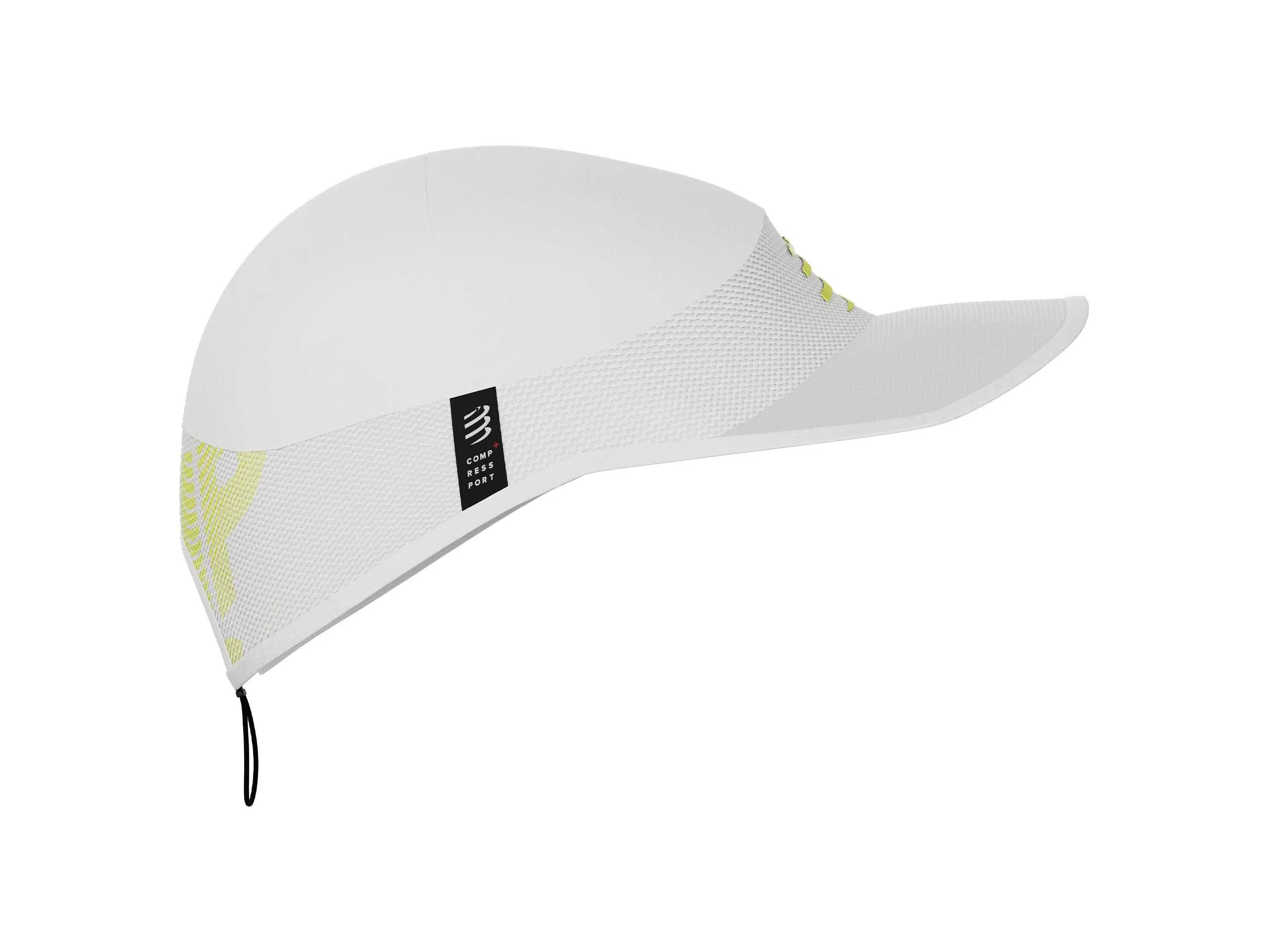 Compressport Unisex's Pro Racing Cap - White/Evening Primrose