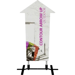 Contour Outdoor Sign Arrow Up