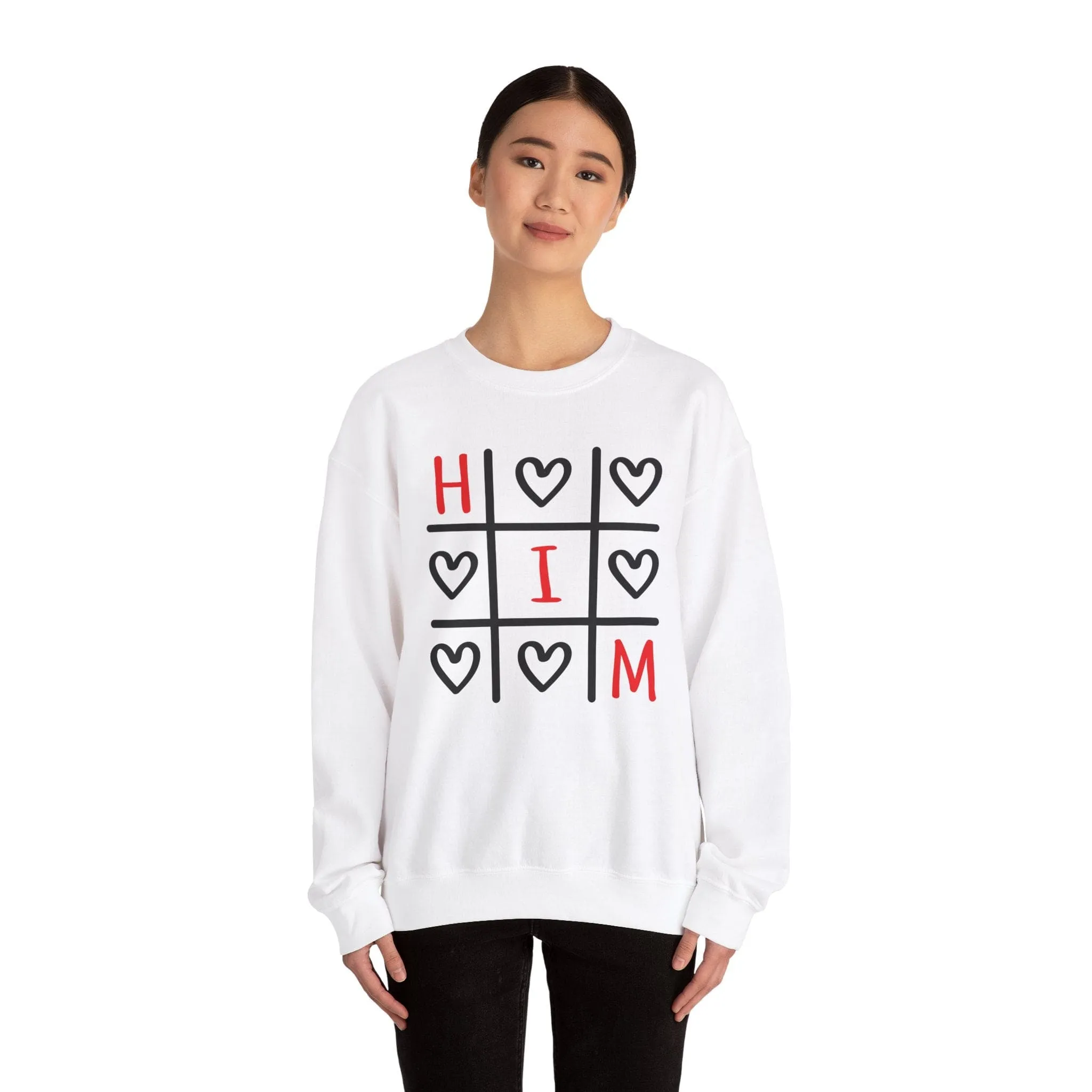 Couples Valentine's day Unisex Heavy Blend™ Crewneck Sweatshirt