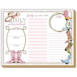 Cowboy Boots Daily Roundup Luxe Planner