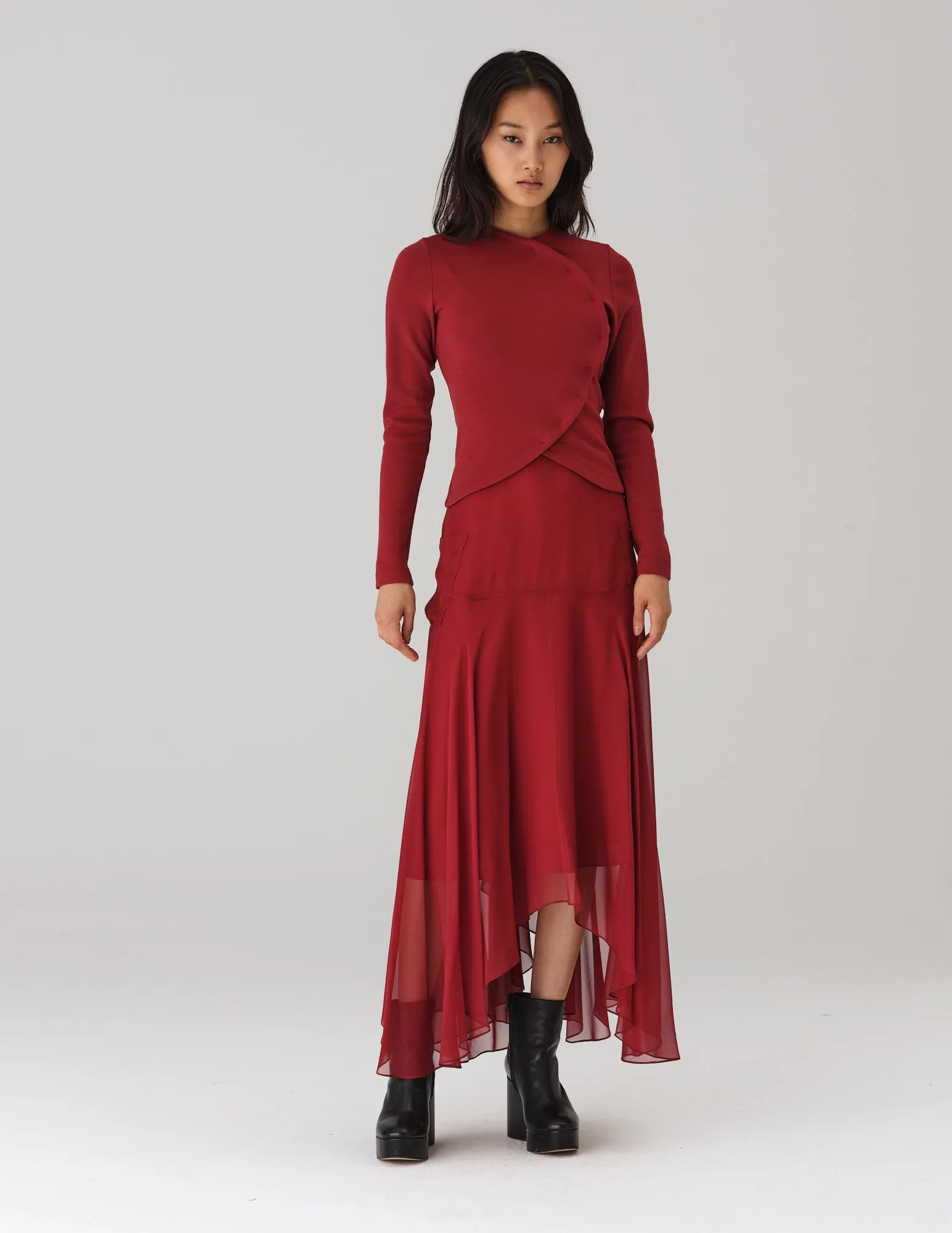 crescent cardigan