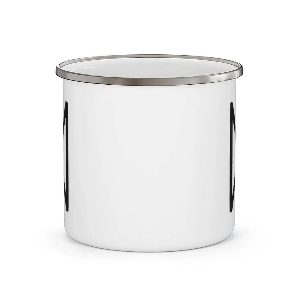 Dagaz (Day) Viking Rune Enamel Camping Mug