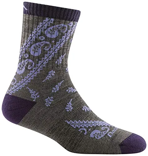 Darn Tough Womens 1979 Janis Micro Crew Midweight with Cushion Merino Wool Socks