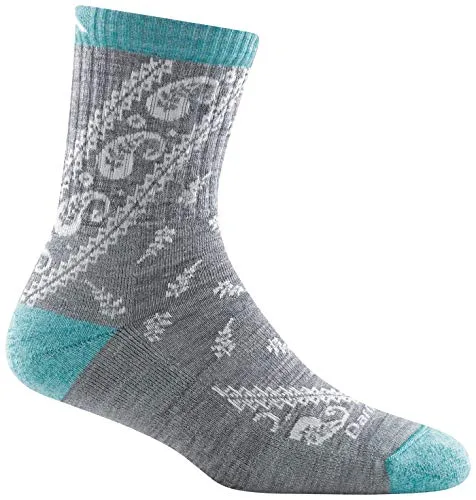 Darn Tough Womens 1979 Janis Micro Crew Midweight with Cushion Merino Wool Socks