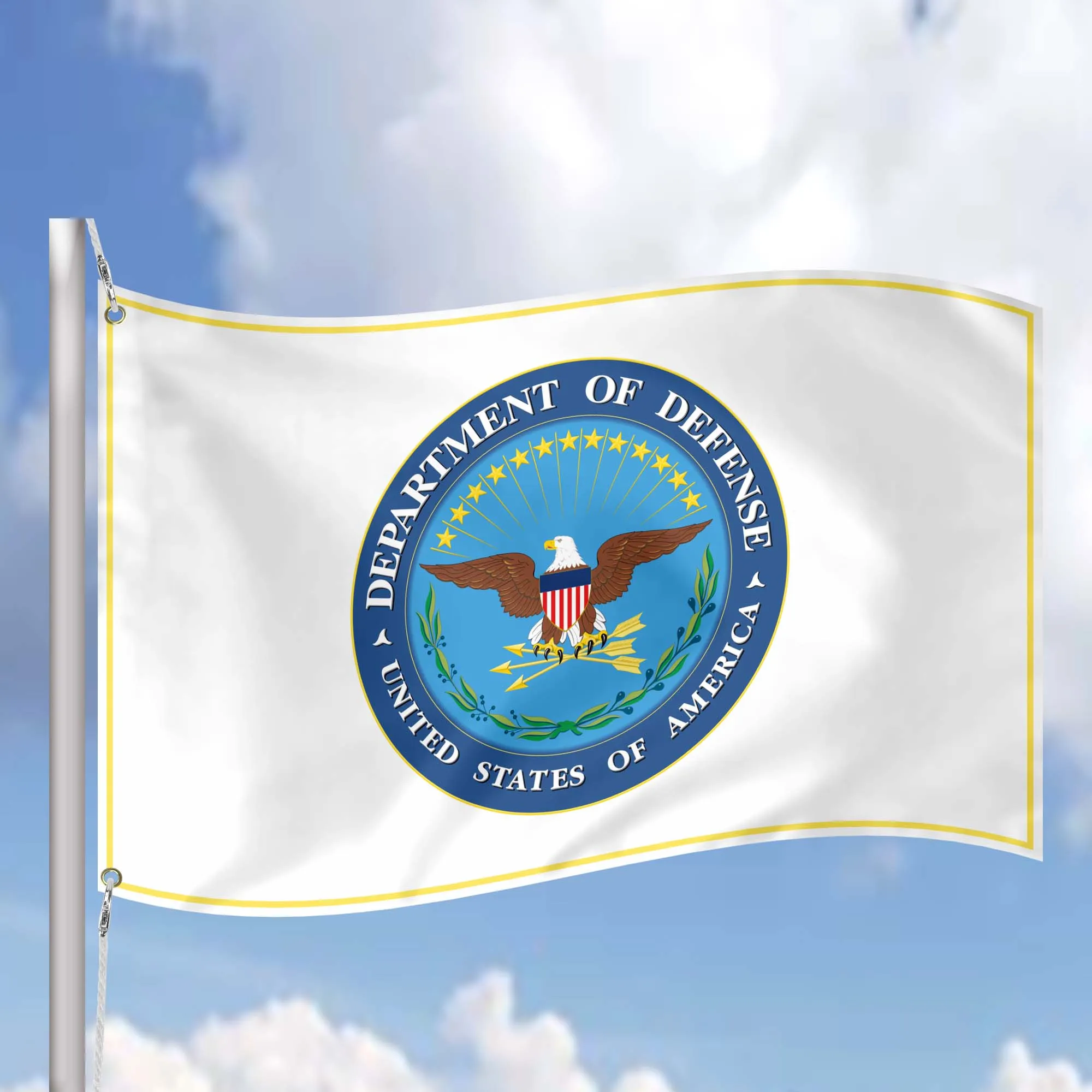 Department Of Defense United States Flag Banner