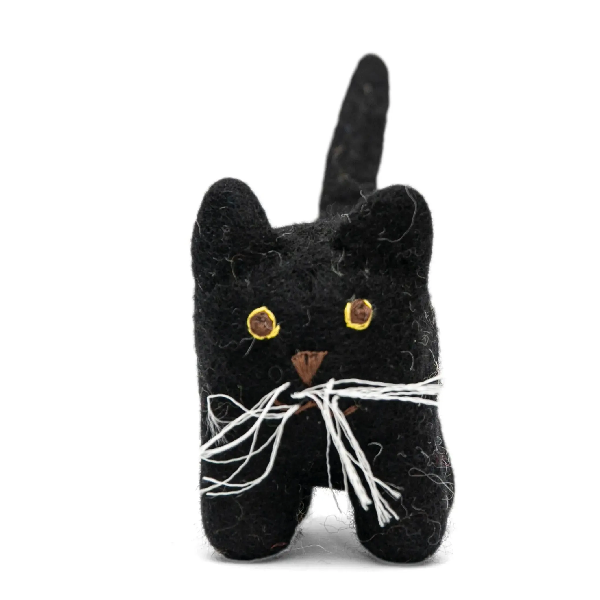 Discover Joy with our Felt Cat Toy Animal | Safe Durable Fun - set of 5 different color