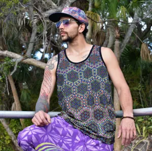 Double Flower of Life Tank Top