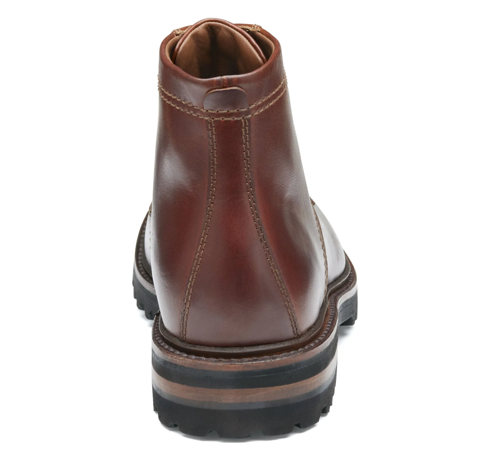 Dudley Lug Plain Toe Boot - Mens Lace Up Boot