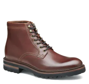 Dudley Lug Plain Toe Boot - Mens Lace Up Boot