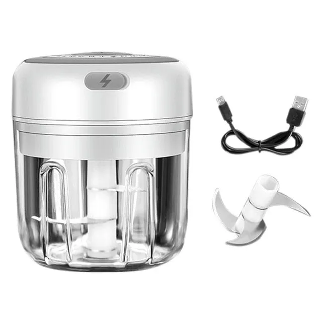 Durable Electric Garlic Masher USB Charging
