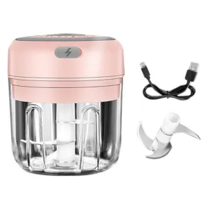 Durable Electric Garlic Masher USB Charging