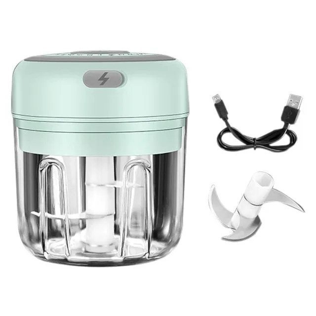 Durable Electric Garlic Masher USB Charging