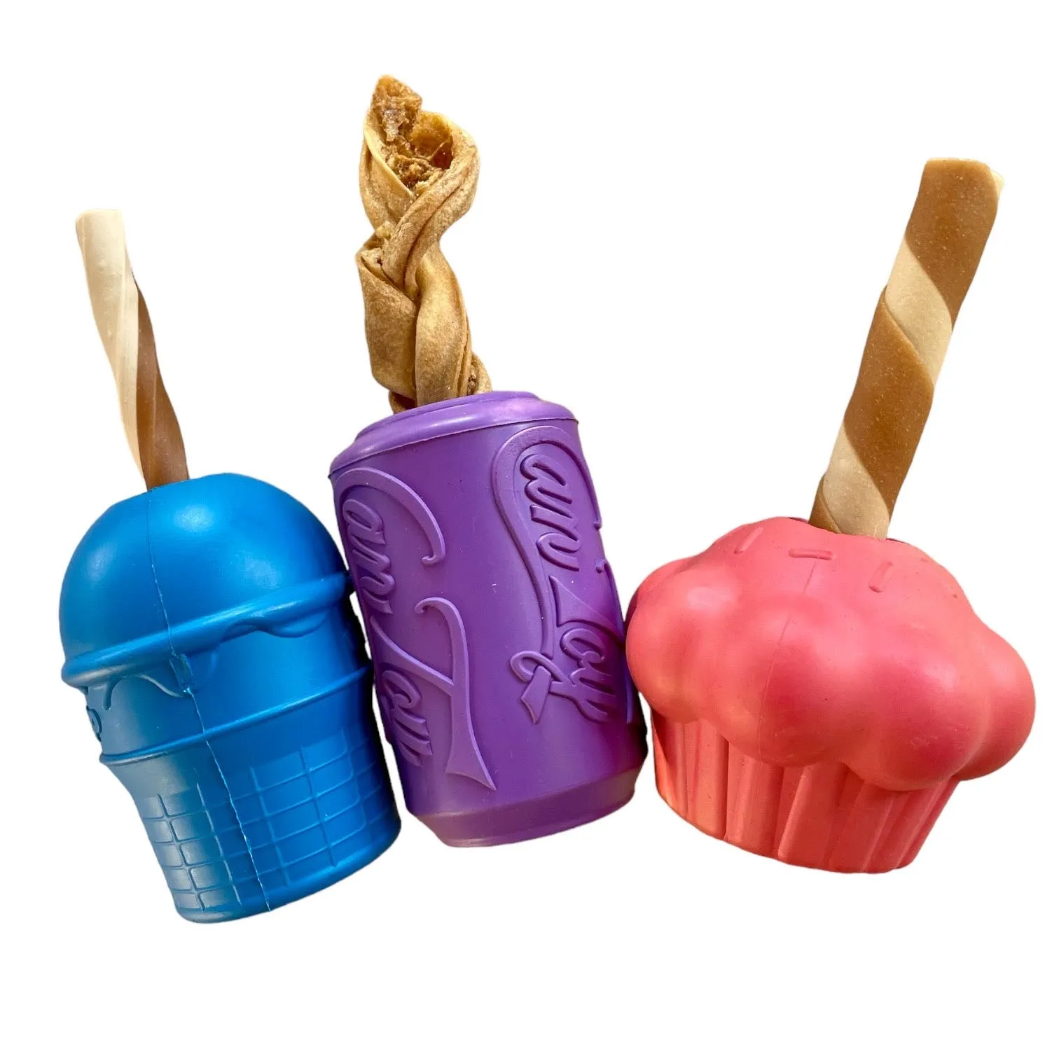 Durable Rubber Chew Cone Toy And Treat Dispenser