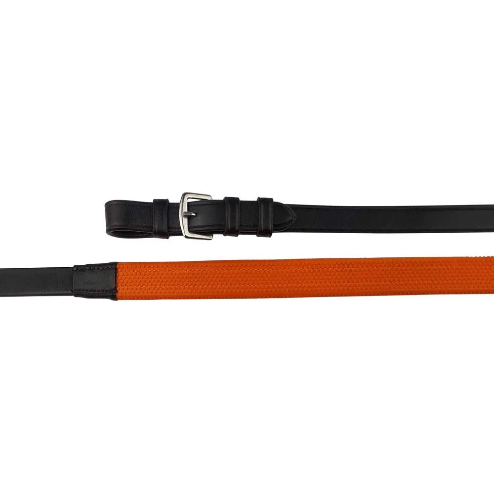 Eco Rider Kriss Dimple Race Reins, Strong & Sturdy for Racing & Eventing