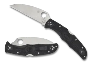 Endura® 4 FRN Black Wharncliffe - PlainEdge