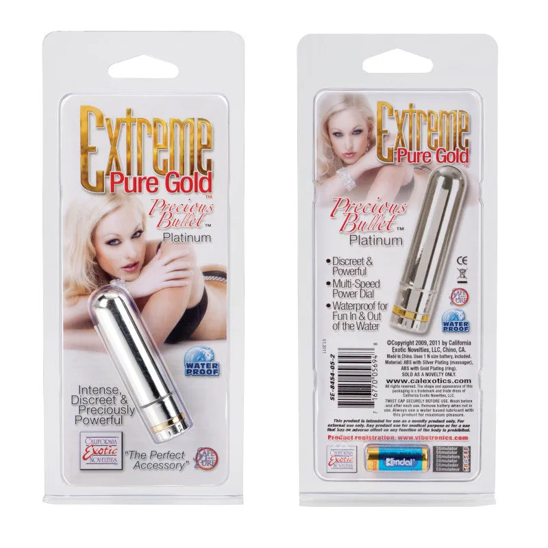 Extreme Pure Gold Precious Bullets - Silver