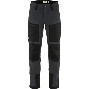 FJÄLLRÄVEN Men's Keb Agile Trousers - Black / Black