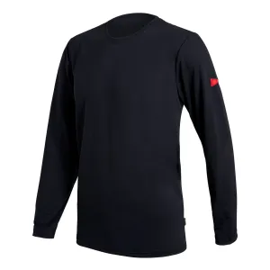 FLORENCE AIRTEX LONG SLEEVE SHIRT BLACK