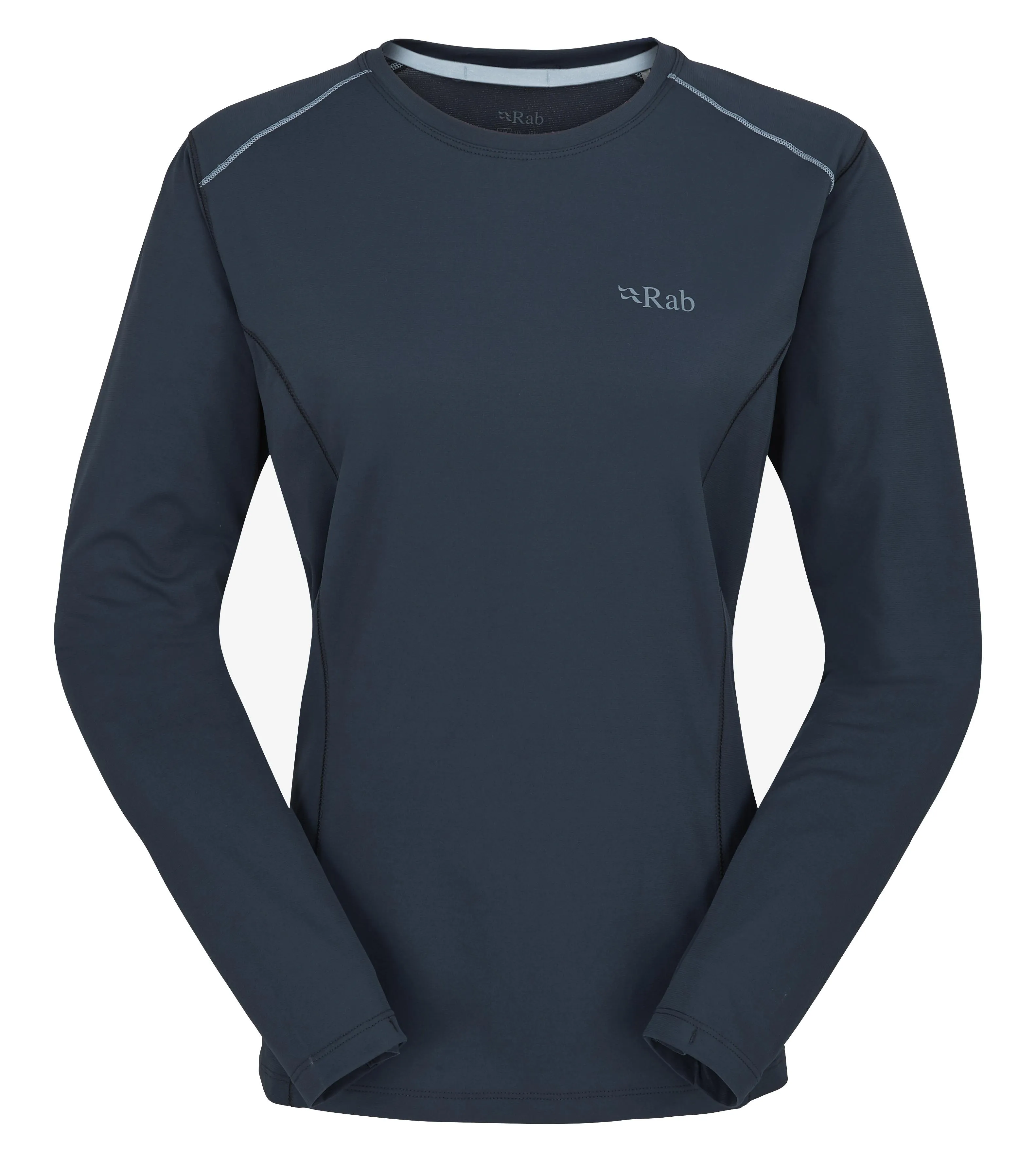FORCE LONG SLEEVE TEE WOMEN'S - TEMPEST BLUE