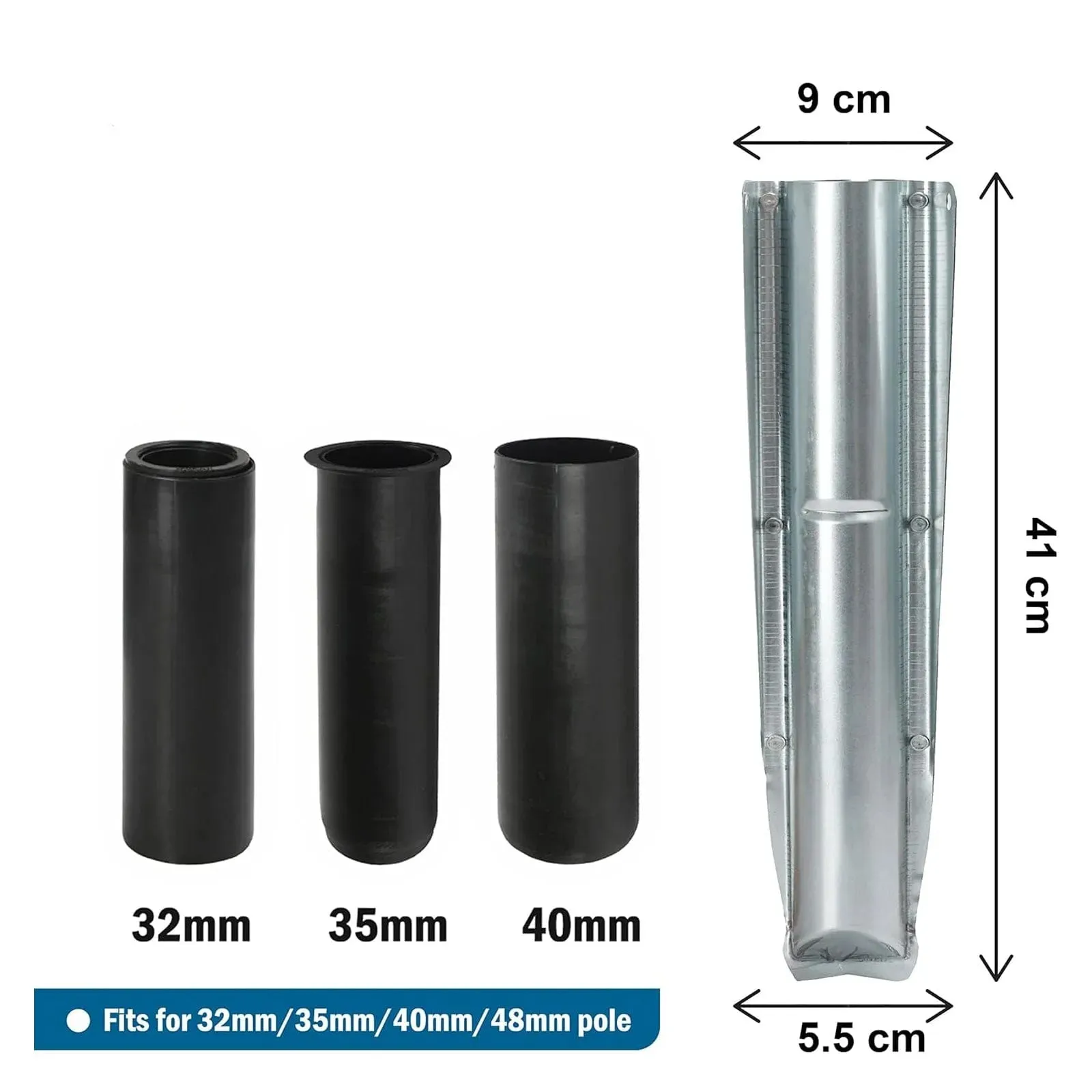 Galvanised Steel Rotary Dryer Ground Spike