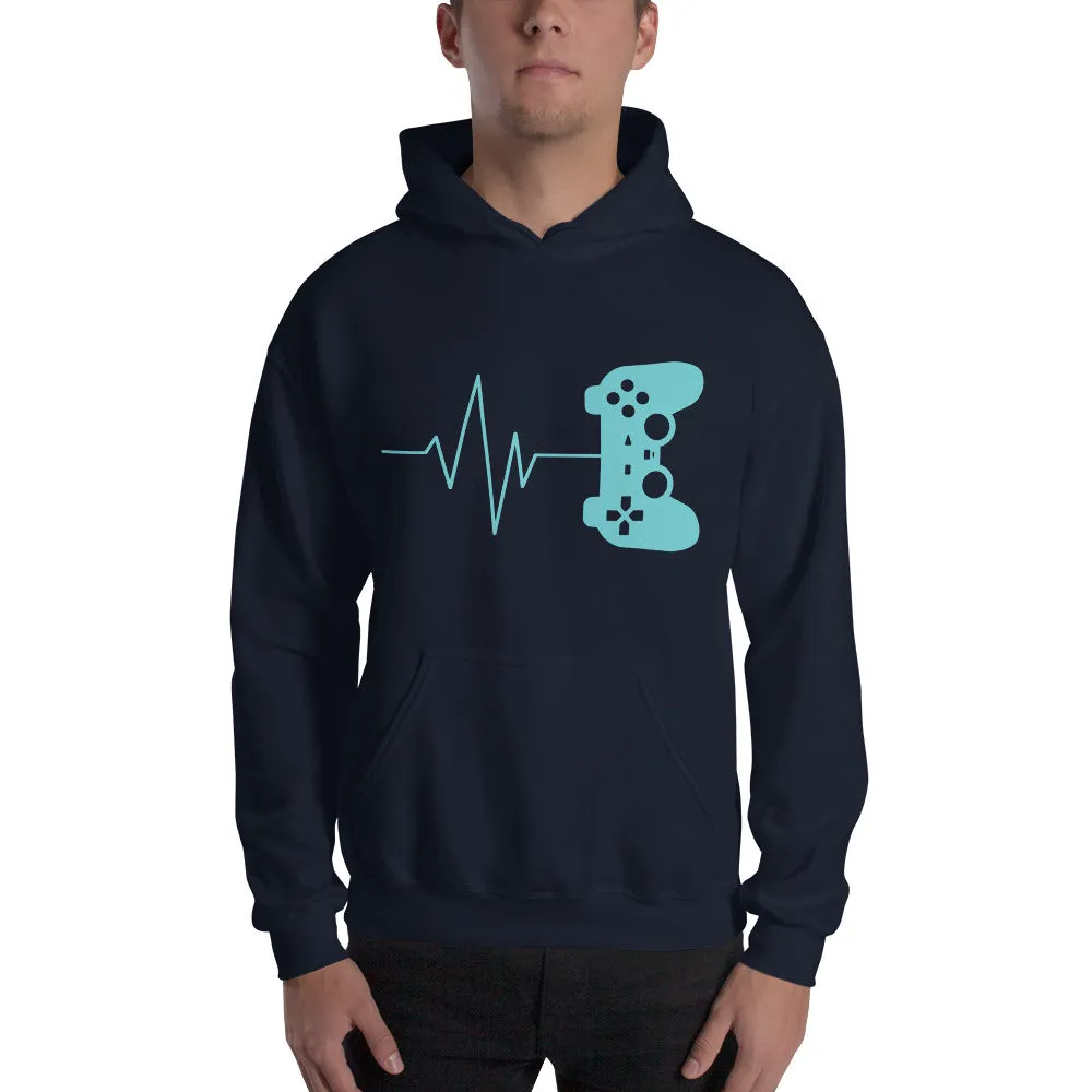 Gamer's Heartbeat Heavy Blend Hoodie
