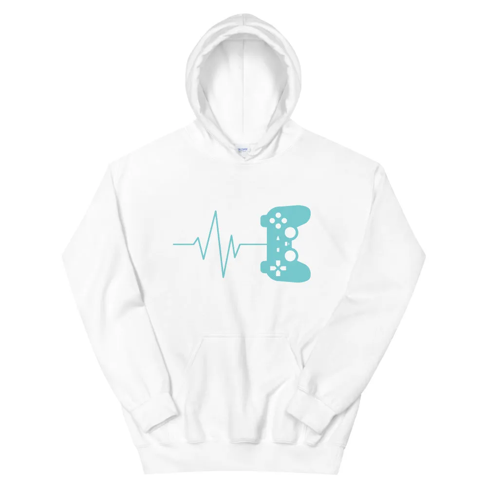 Gamer's Heartbeat Heavy Blend Hoodie