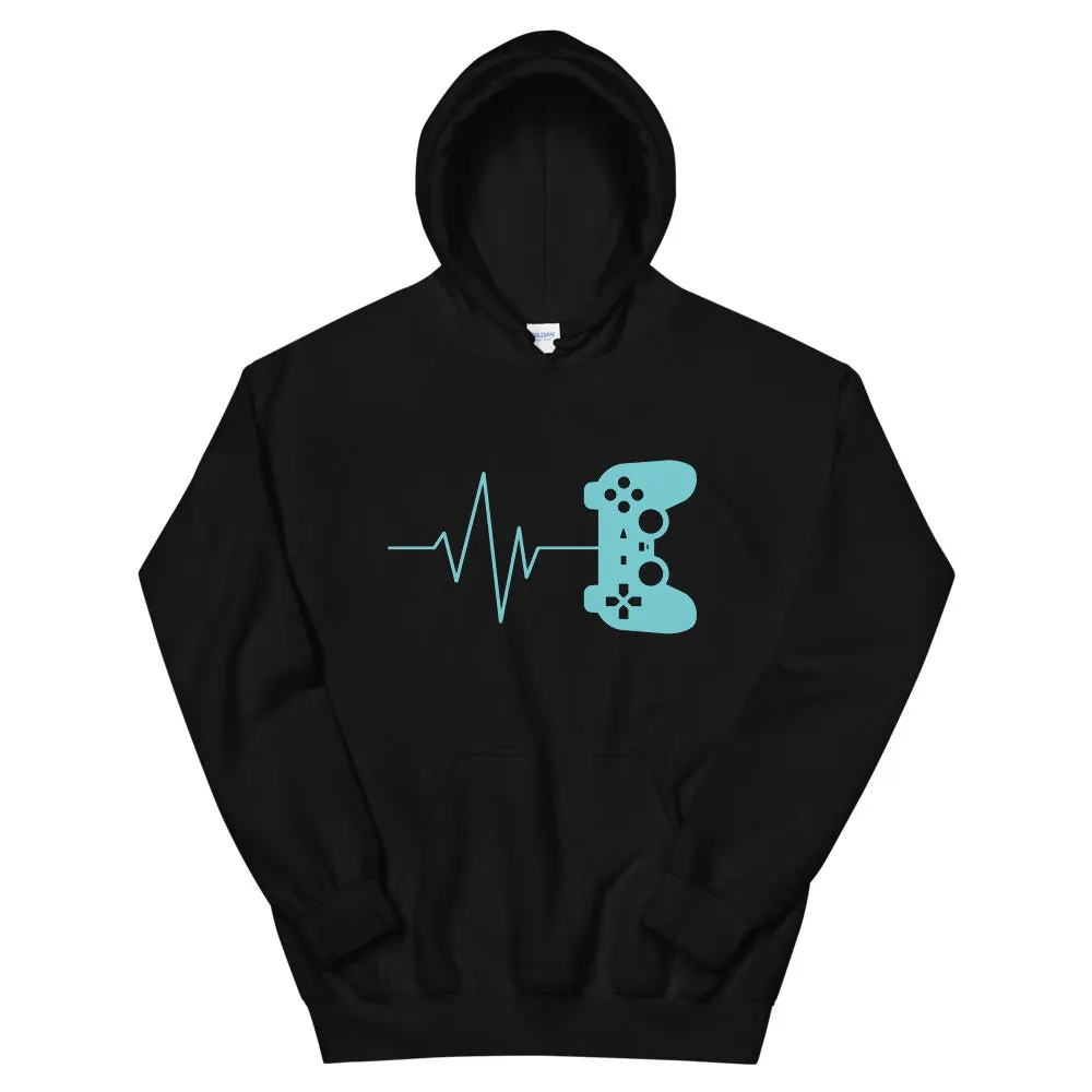 Gamer's Heartbeat Heavy Blend Hoodie