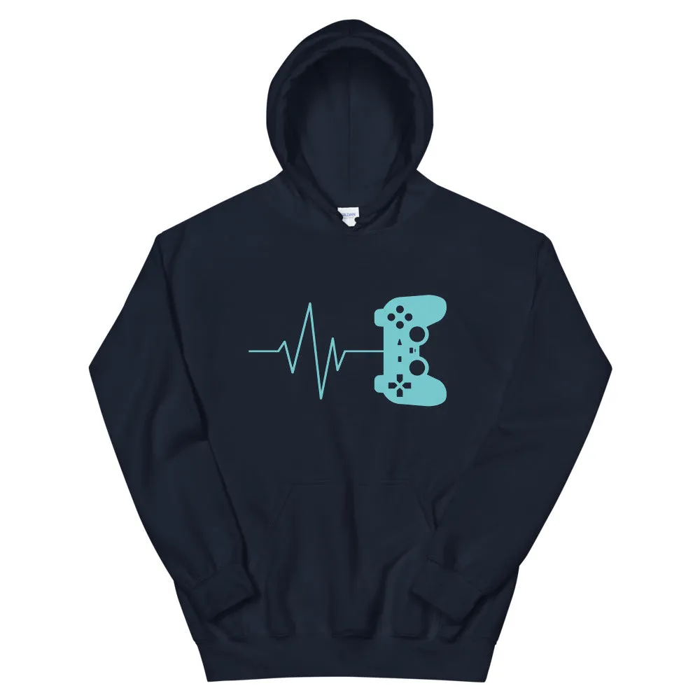 Gamer's Heartbeat Heavy Blend Hoodie