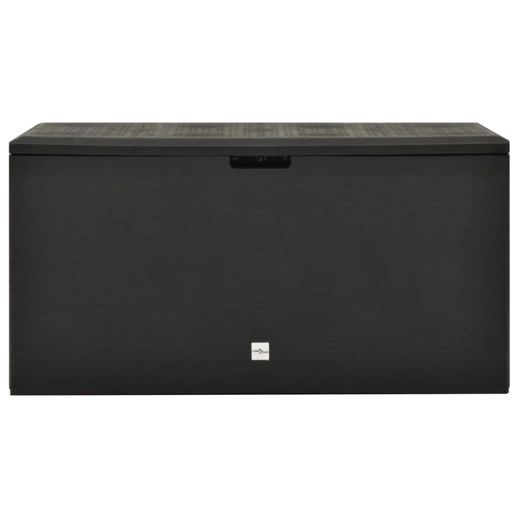 Garden Storage Box Anthracite 44.9"x18.5"x23.6"