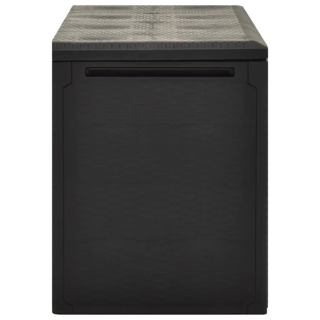 Garden Storage Box Anthracite 44.9"x18.5"x23.6"