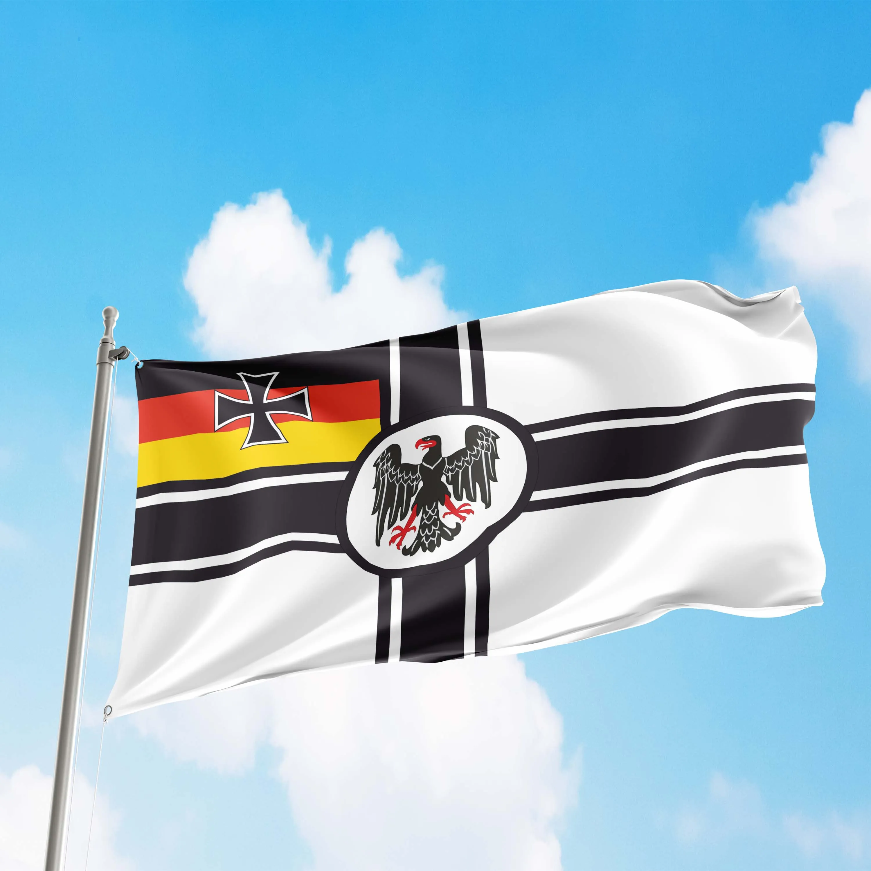 German Reich War Flag 1903-1921 Weimar Republic Flag Banner