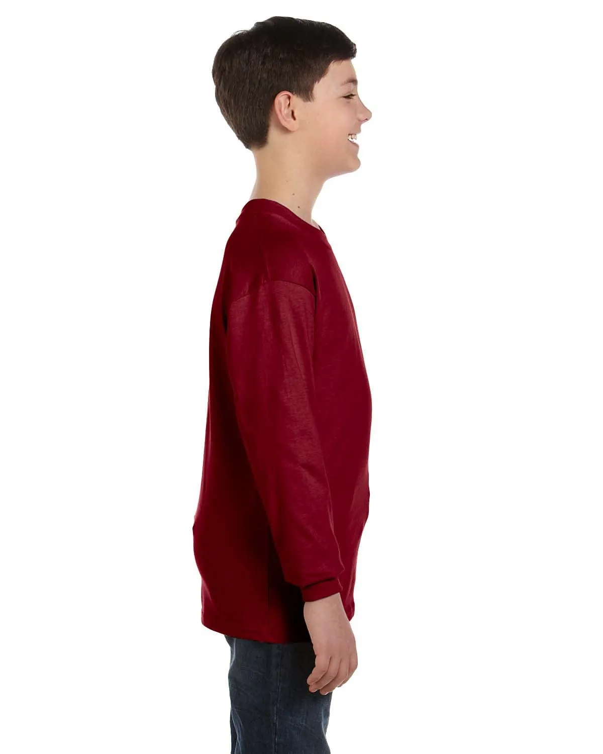 Gildan Youth Heavy Cotton Long Sleeve T-Shirt