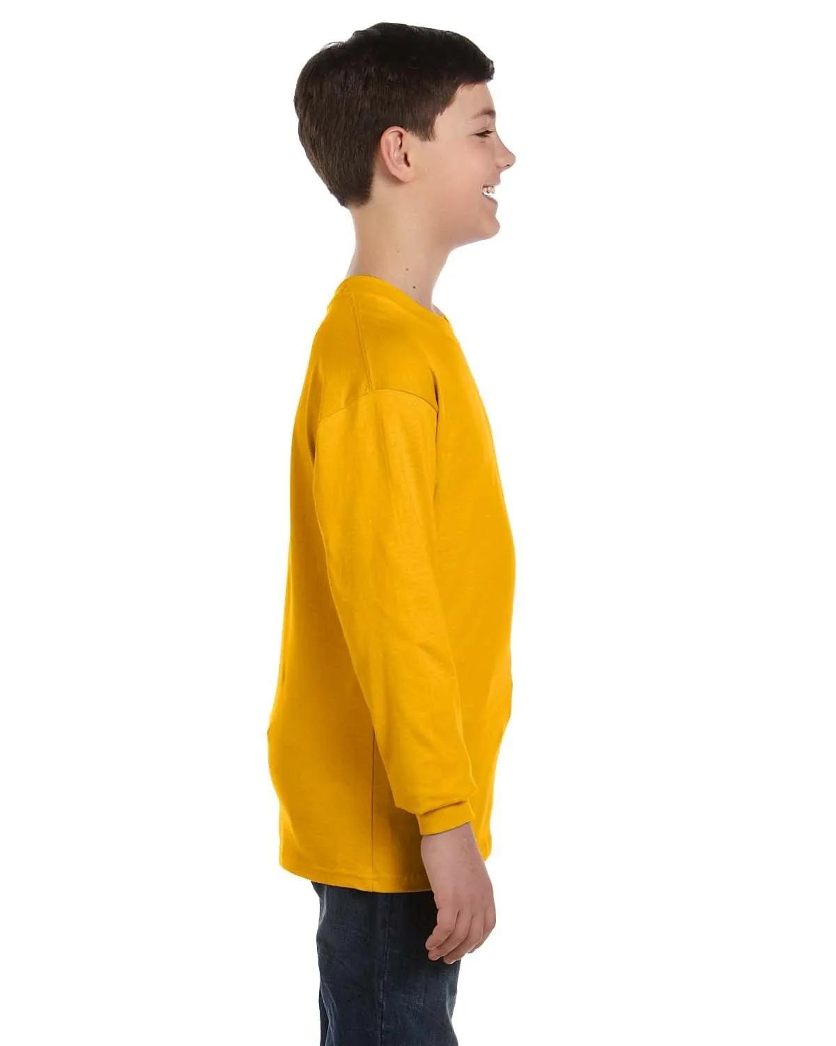 Gildan Youth Heavy Cotton Long Sleeve T-Shirt