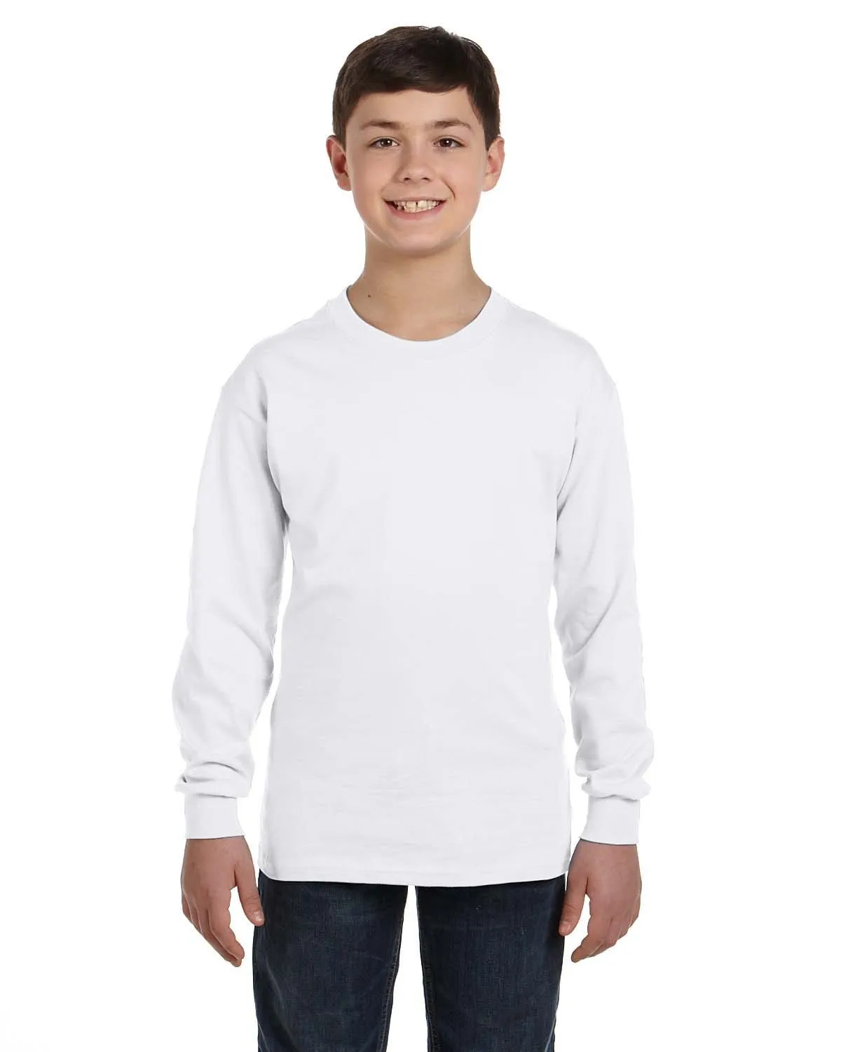Gildan Youth Heavy Cotton Long Sleeve T-Shirt