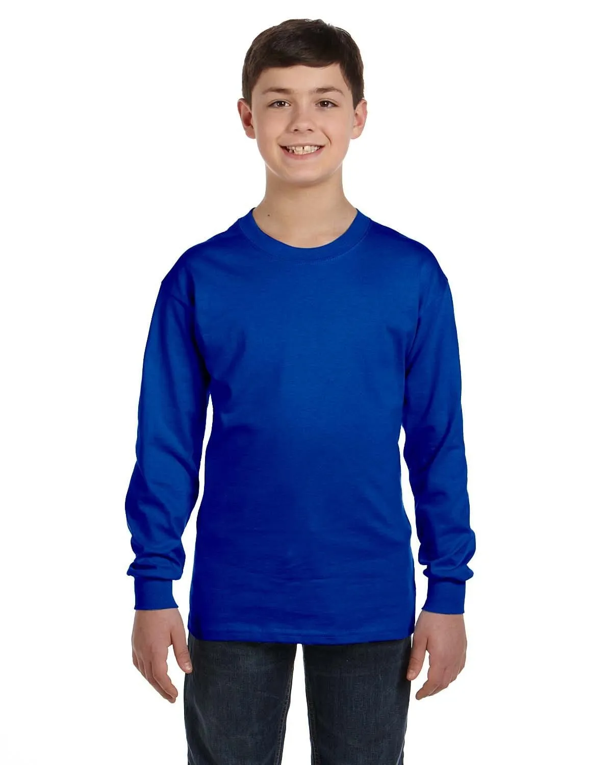 Gildan Youth Heavy Cotton Long Sleeve T-Shirt