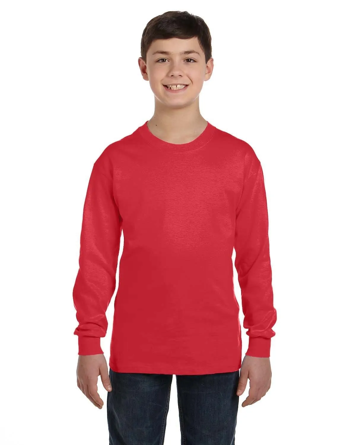 Gildan Youth Heavy Cotton Long Sleeve T-Shirt
