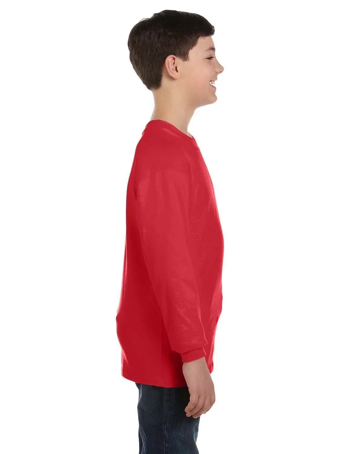 Gildan Youth Heavy Cotton Long Sleeve T-Shirt