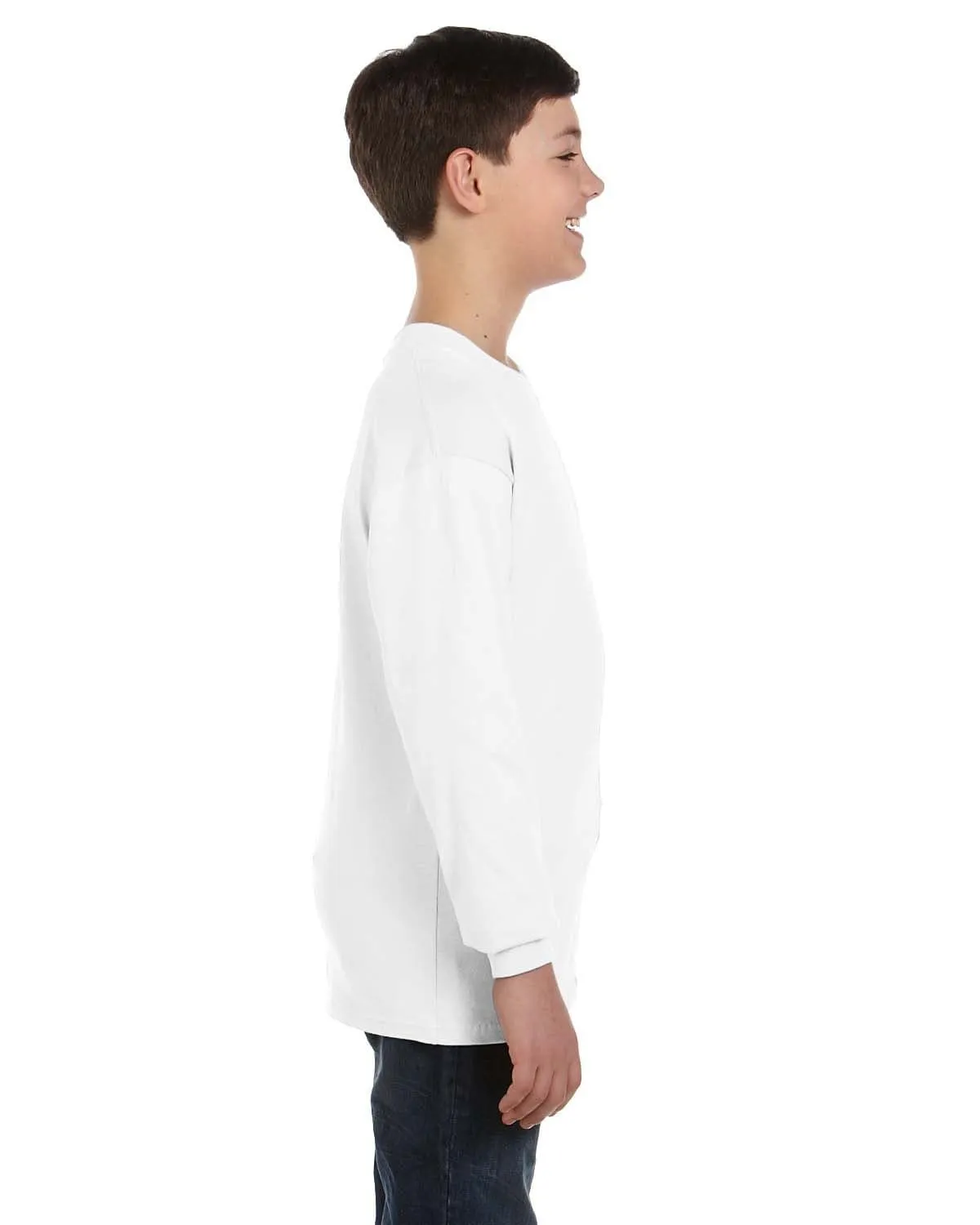 Gildan Youth Heavy Cotton Long Sleeve T-Shirt