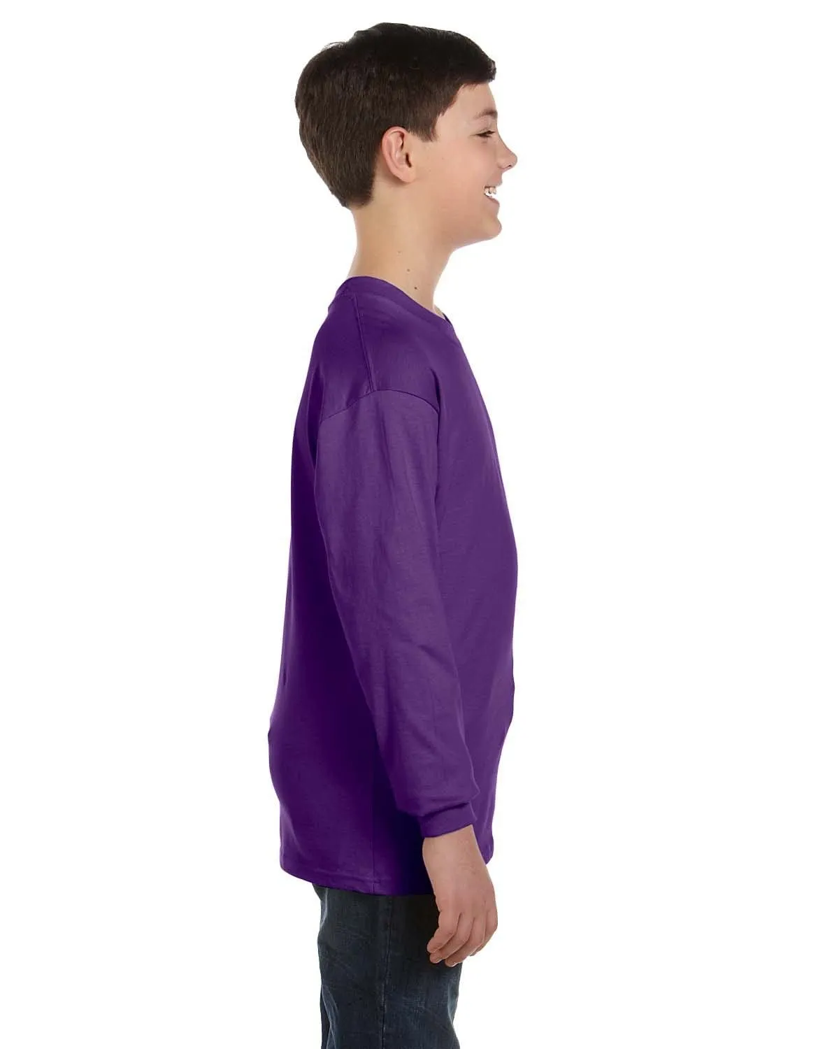 Gildan Youth Heavy Cotton Long Sleeve T-Shirt
