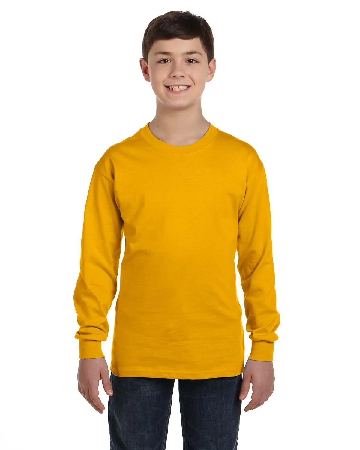 Gildan Youth Heavy Cotton Long Sleeve T-Shirt