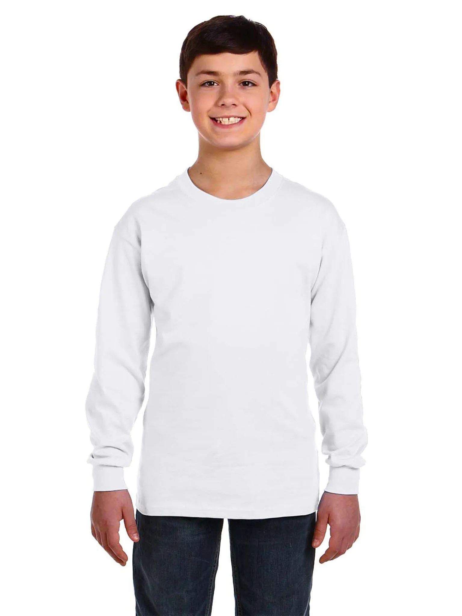 Gildan Youth Heavy Cotton Long Sleeve T-Shirt