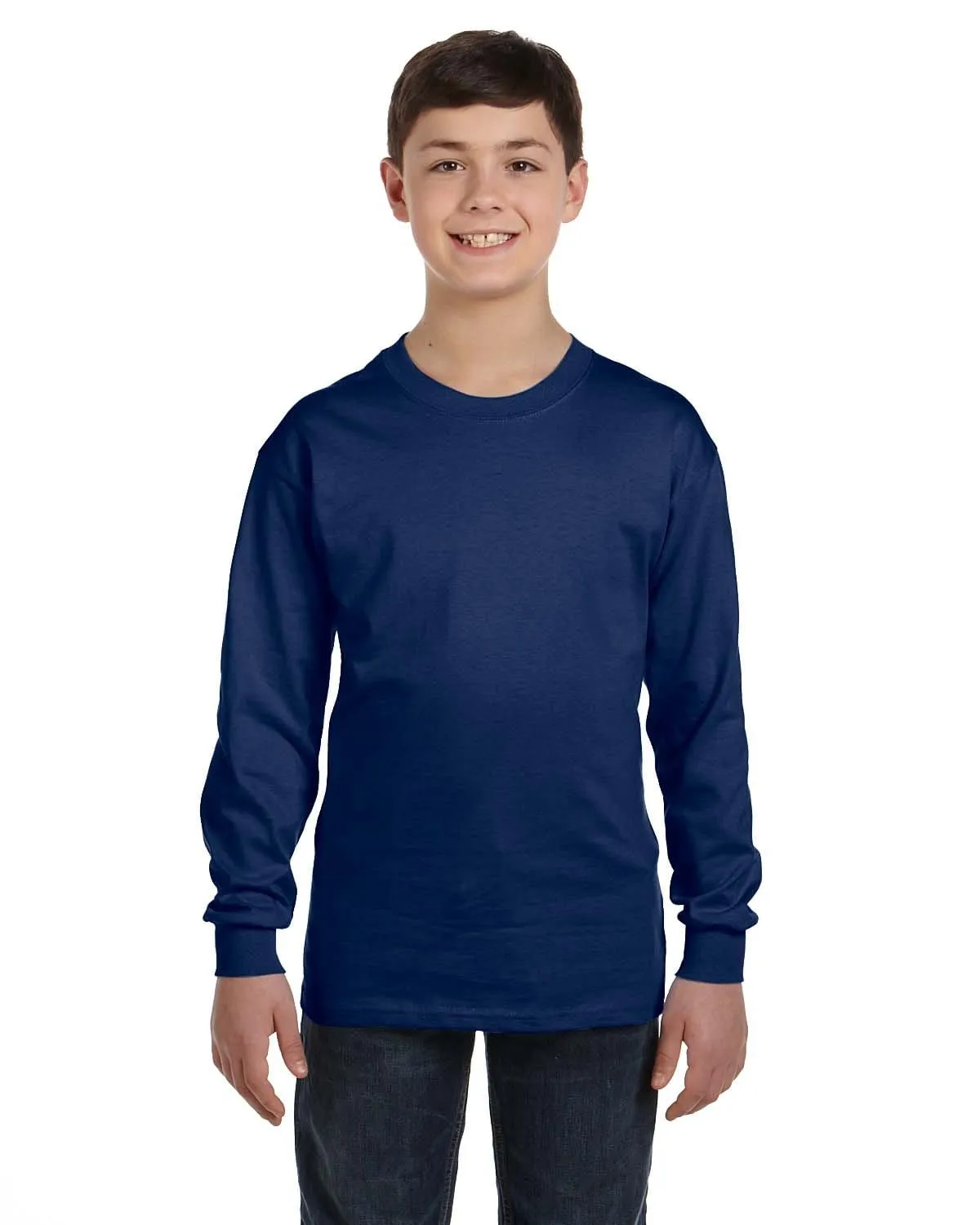 Gildan Youth Heavy Cotton Long Sleeve T-Shirt